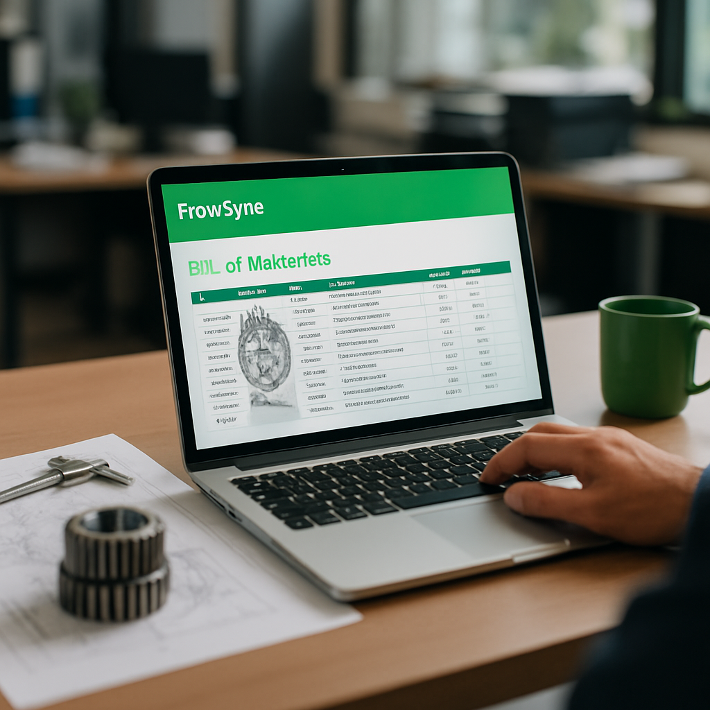 製造業のExcel BOM（部品表）をFlowSyncでアプリ化｜設計・調達・見積を部品コードで自動連動する設計術 | Anomaly株式会社