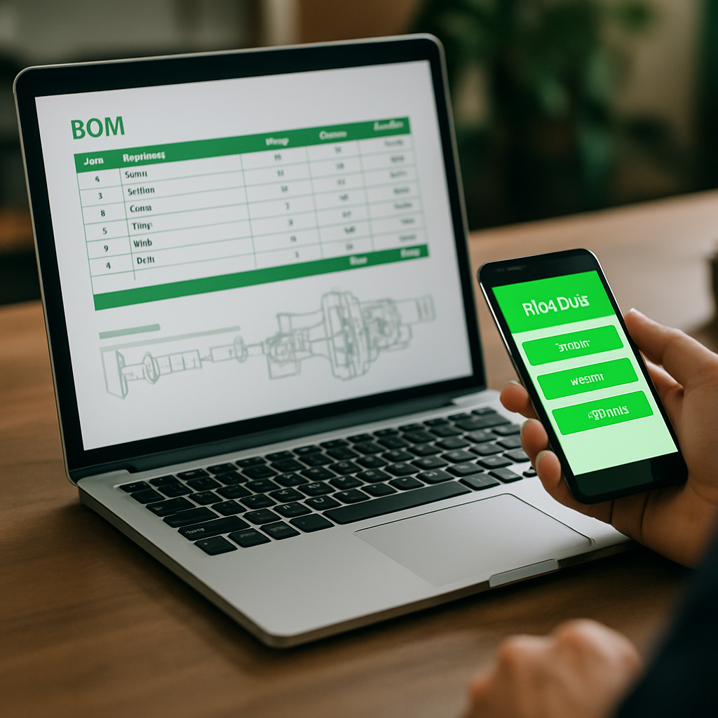 製造業のBOM（部品表）をFlowSyncアプリで管理｜受注・在庫・原価を自動連動する設計術 | Anomaly株式会社